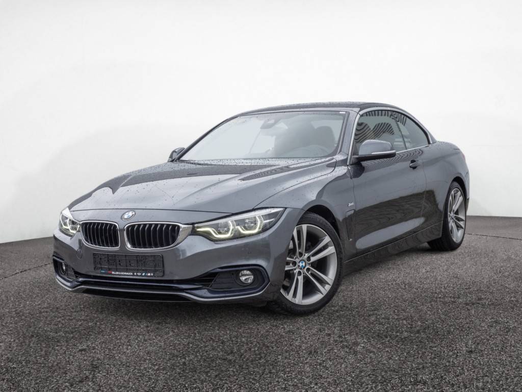 BMW 420i Cabrio Sport Line LED+AHK+H/K+LEDER+PDC